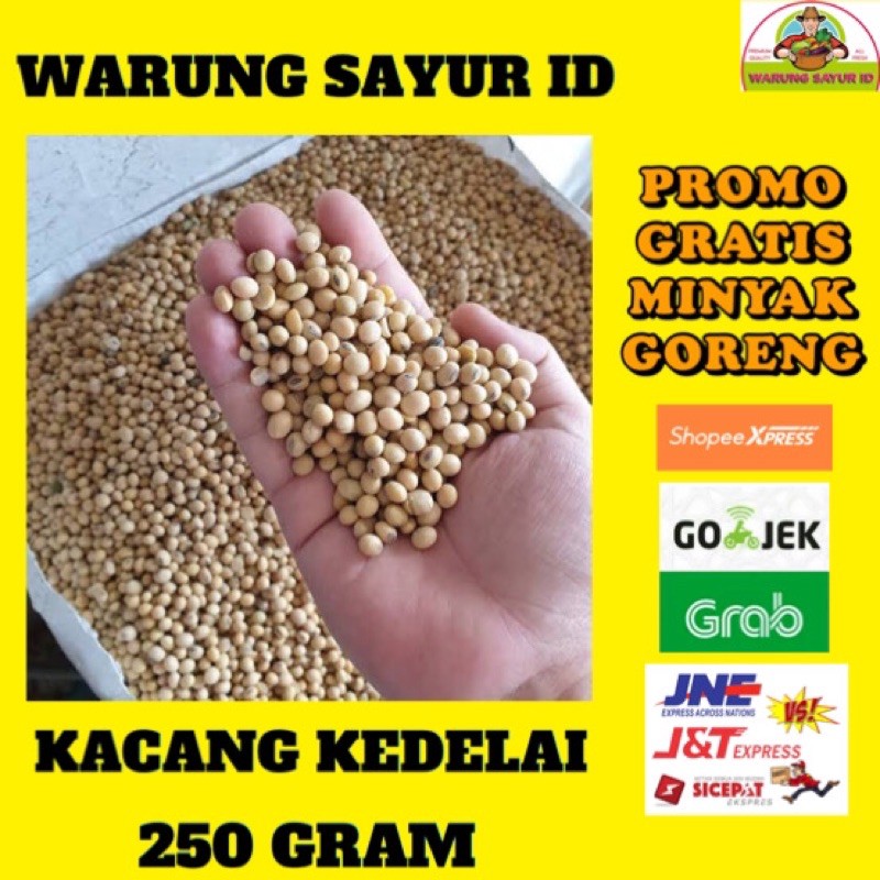 

KACANG KEDELAI KUALITAS SUPER PER 250 GRAM