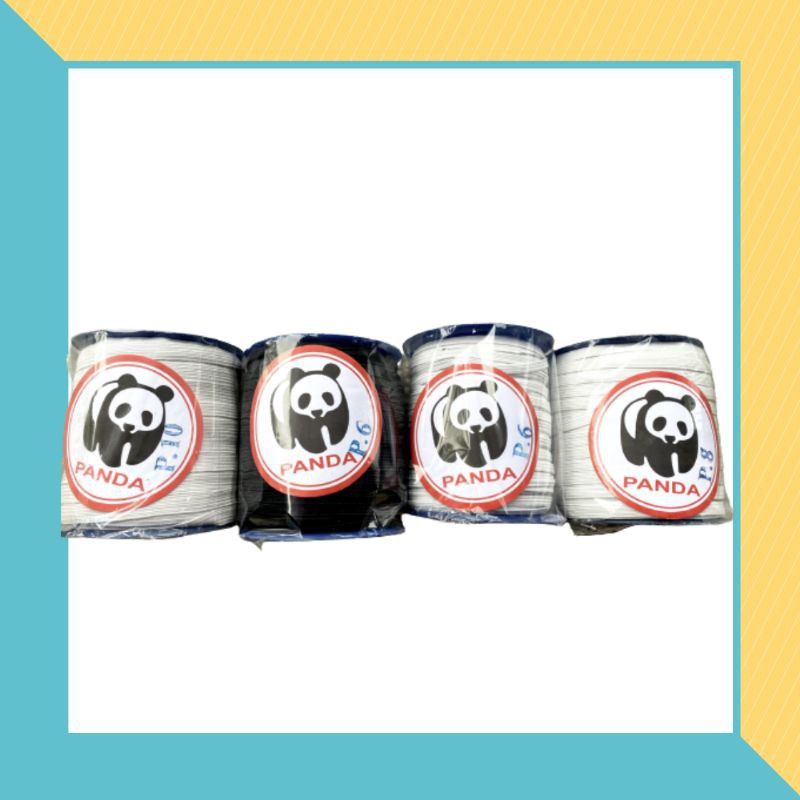 Karet Elastis cap panda p6, p8, p10 karet melar roll