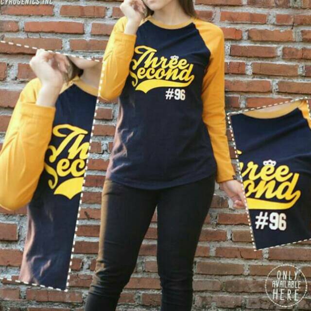  Kaos  Raglan Navy Kuning Desain Kaos  Menarik