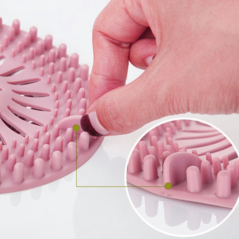 Gro Filter Penyaring Saluran Air Bahan Silikon Untuk Dapurkamar Mandi