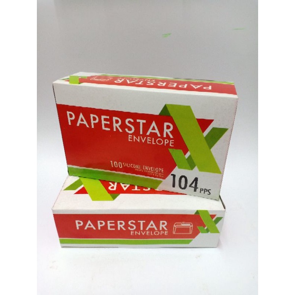 

AMPLOP TANGGUNG 104PPS PAPER STAR ISI 100