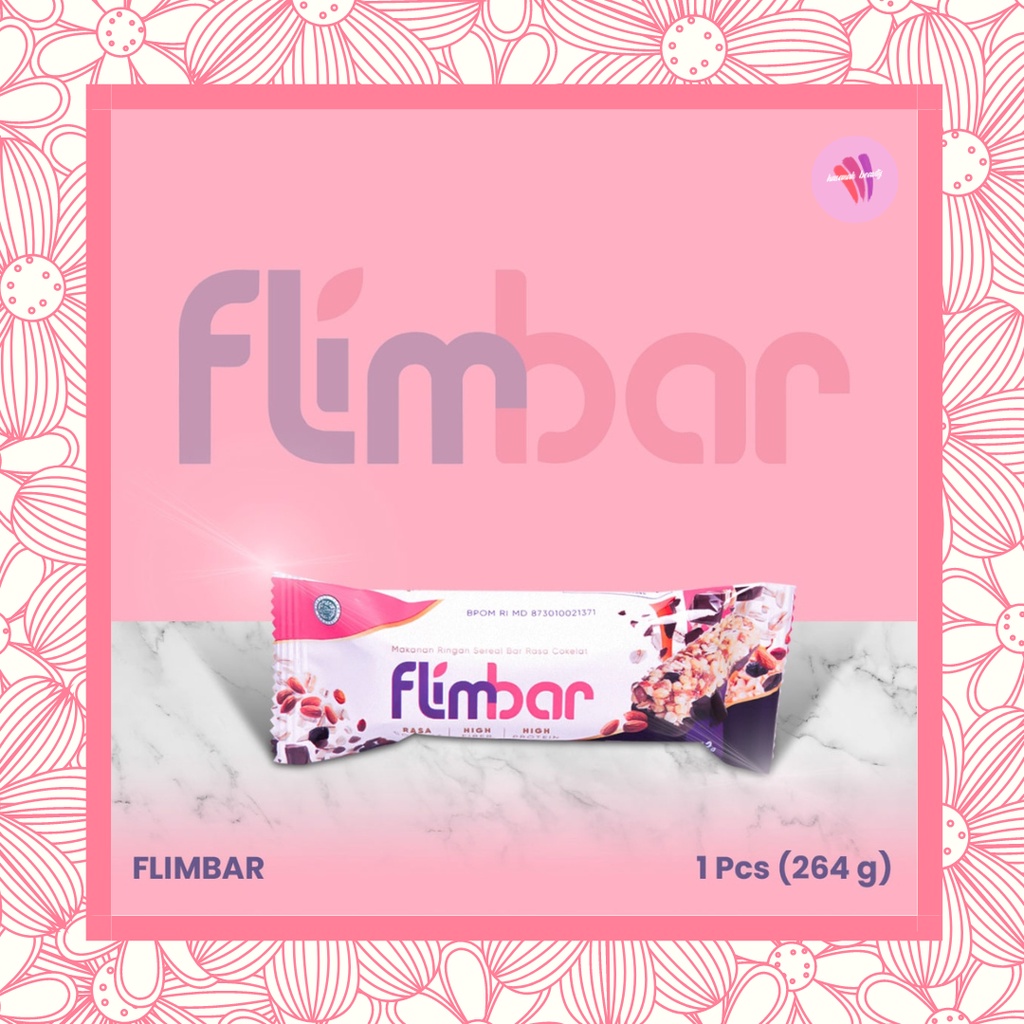 

Flimbar Makanan Snack Sereal Granola Bar Rasa Coklat 1 Pcs By Flimty Cemilan Camilan Diet Rendah Kalori Lemak Tinggi Fiber /Serat dan Protein Rendah Gula Bebas Kolesterol Multigrain Sehat Enak Sarapan Kaya Nutrisi Halal BPOM Untuk Dewasa dan Anak Original