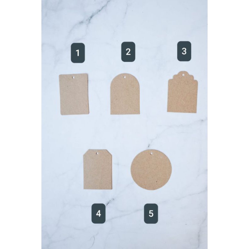 

Hangtag Bahan Kraft Polos (tanpa tali)