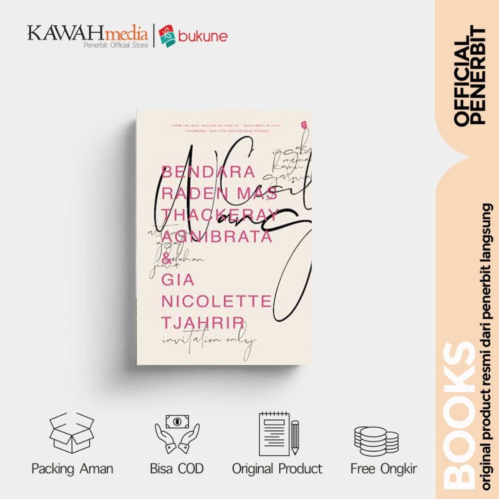 Jual Novel Invitation Only New Edition - Cecillia Wang - Bukune