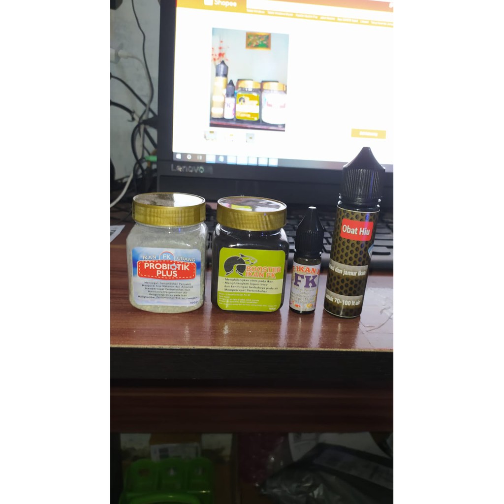 PROMO COD Paket Si Budi Ember FK 4 Produk (Probiotik Plus, Booster FK, Obat Ikan dan Obat Hiu FK)