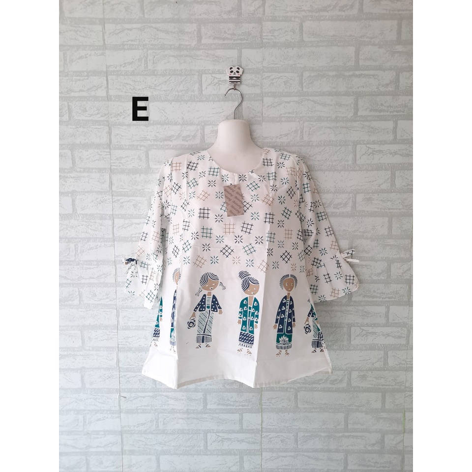blouse batik lengan lonceng TEJO