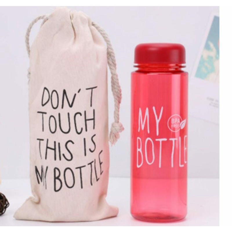 Jual Botol Minum My Bottle Dengan Pouch Serat Shopee Indonesia