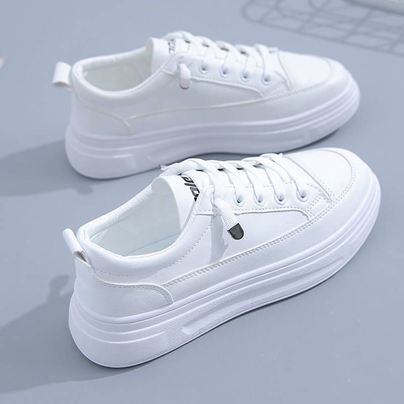 Sepatu Wanita Sneakers kets Bertali Kasual Fashion Shoes Import Slip