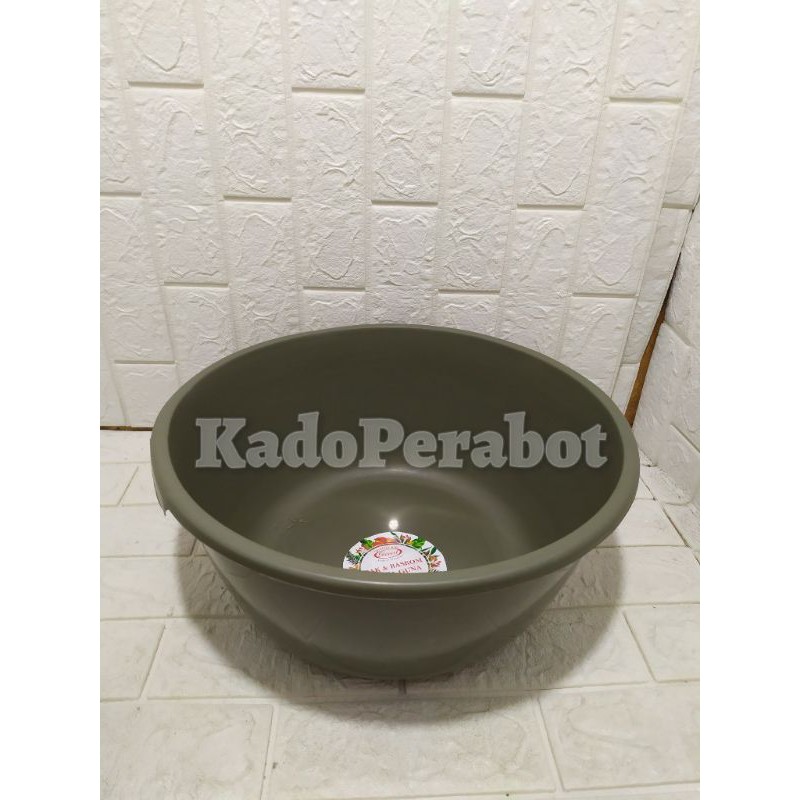 Baskom Abu 40cm no 18 - ember air abu - ember baskom cuci tangan besar