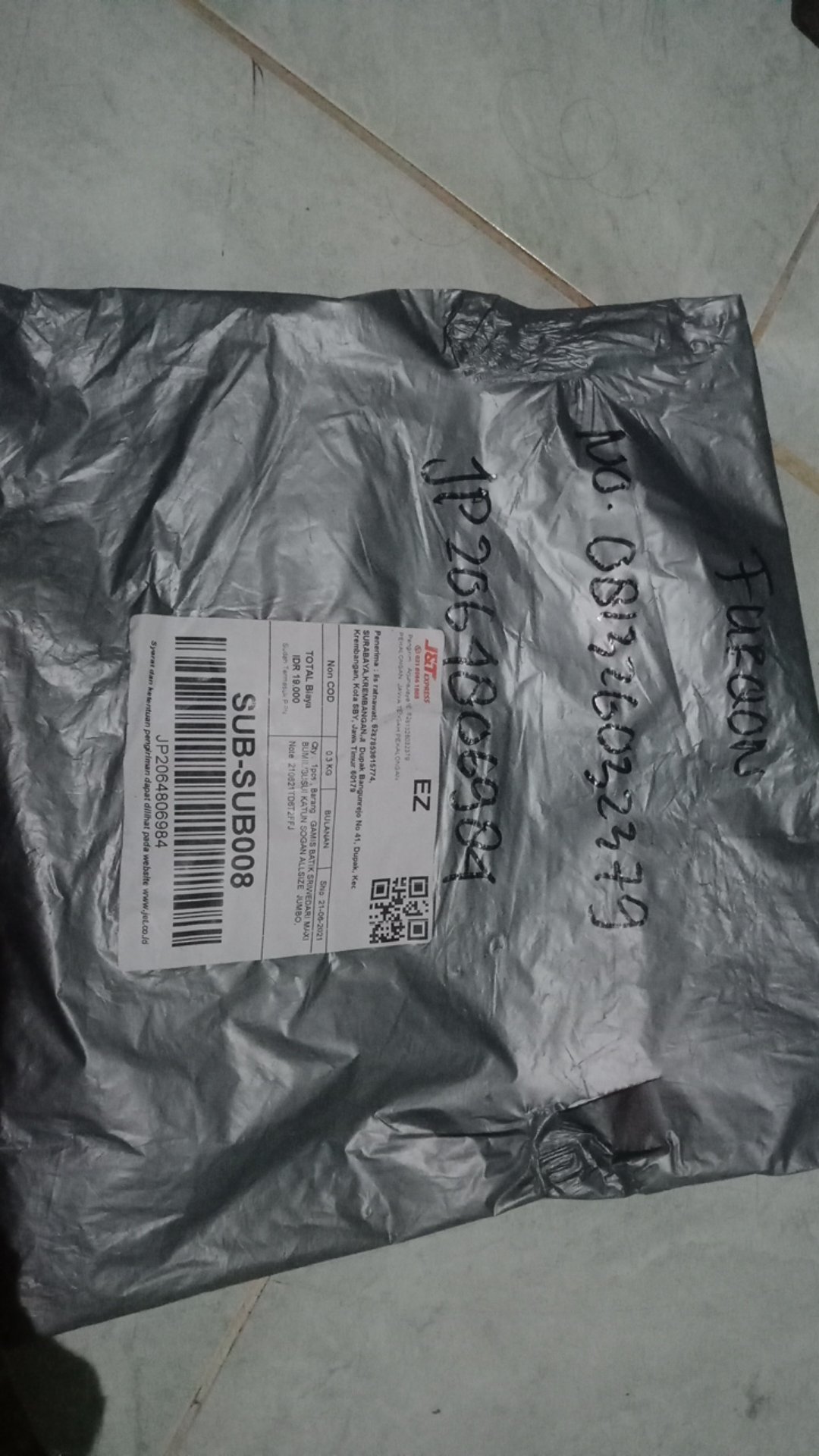 Gamis Batik Sriwedari Maxi Bumil/busui Katun Sogan Allsize & Jumbo