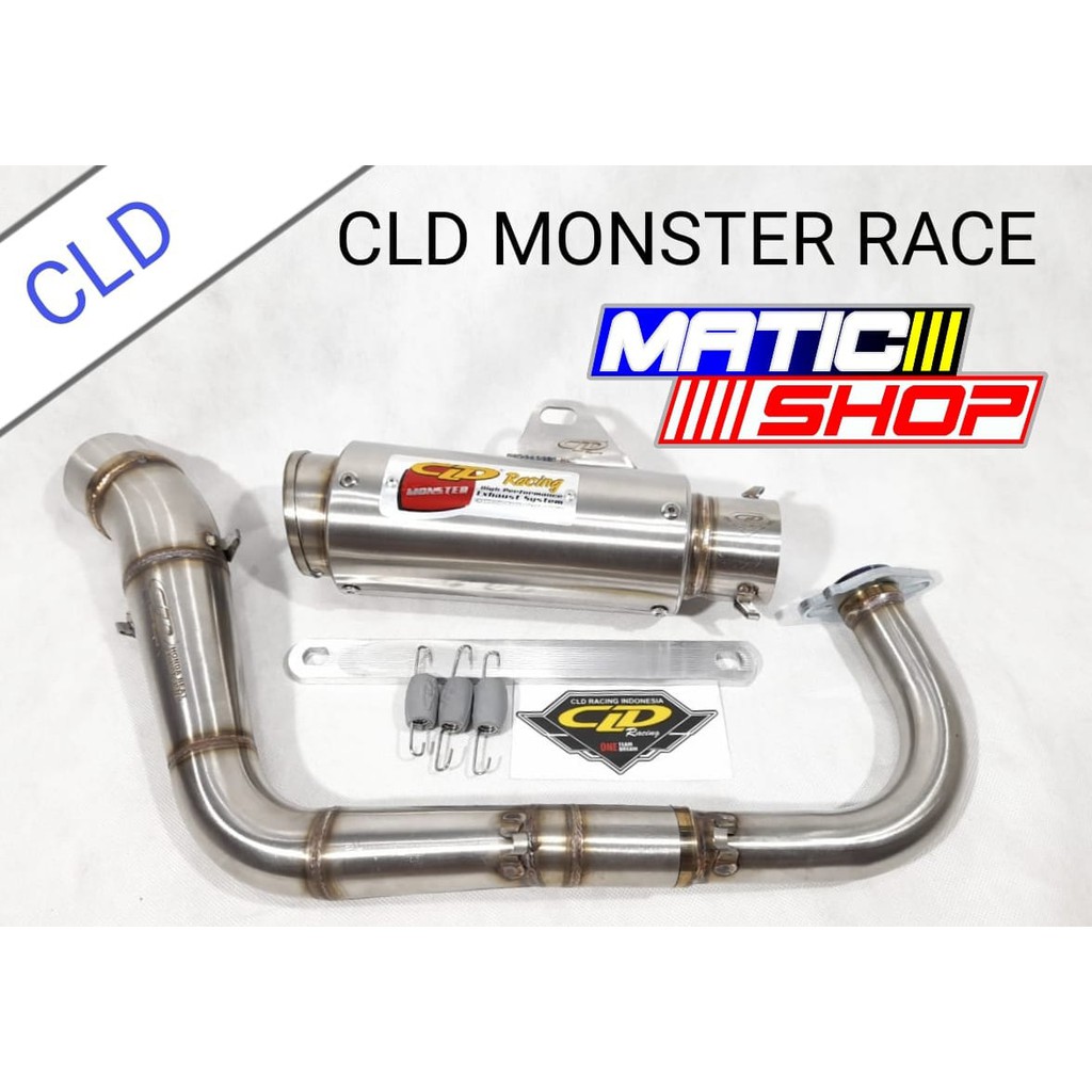 KNALPOT CLD MONSTER BEAT SCOOPY BEAT FI SCOOPY FI