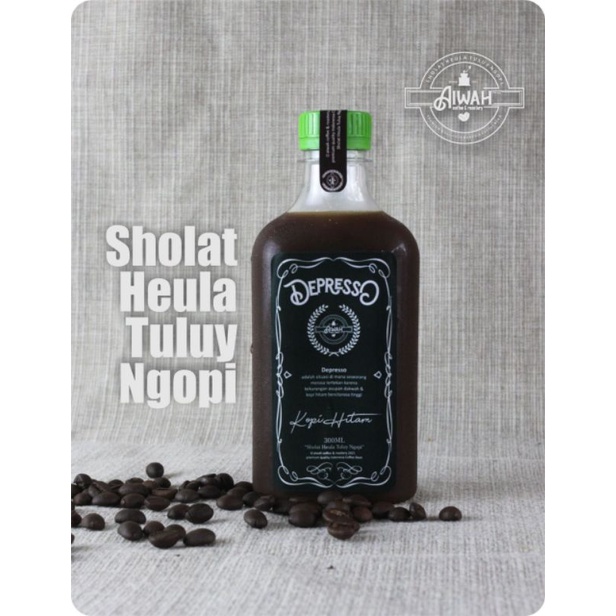 

depresso kopi hitam botol 300 ml