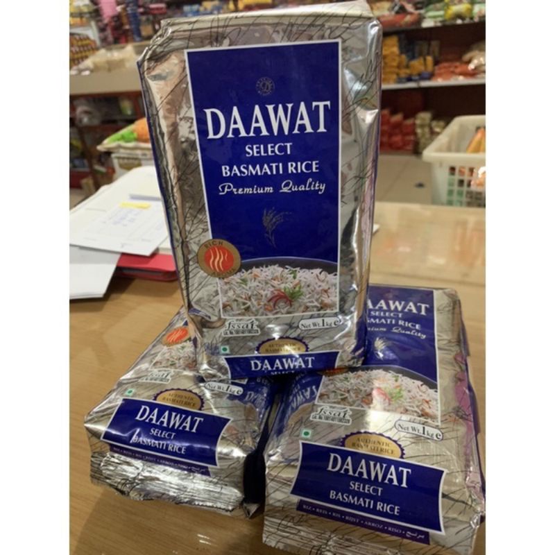 

Beras Premium Basmati Daawat 1kg