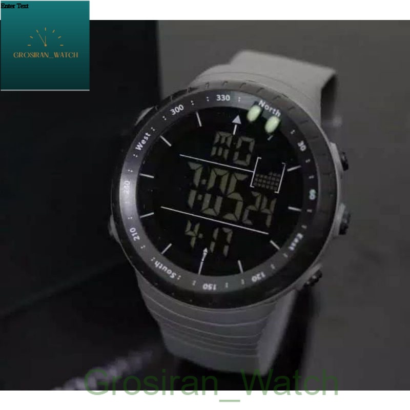 Jam Tangan Pria Sporty Viral Core Digital Strap Rubber [G_W]