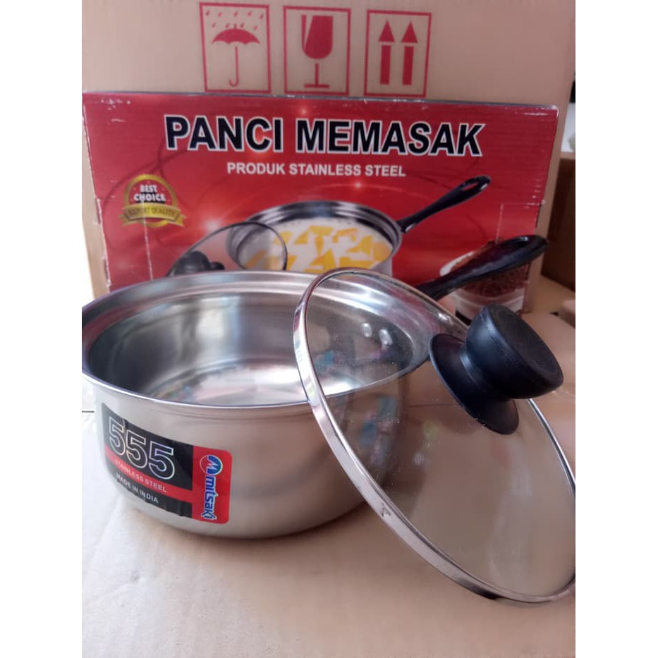 Panci Memasak 555 Stainless Steel 16 cm