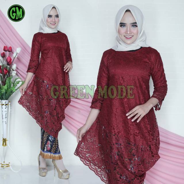 Kebaya cantik model miring kebaya masa kini kebaya syar'i kebaya modren kebaya model baru