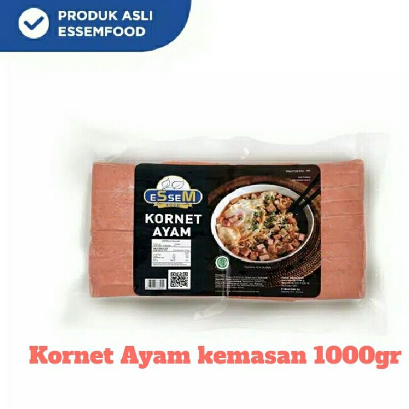 

ESSEMFOOD Kornet Ayam kemasan 1000gram