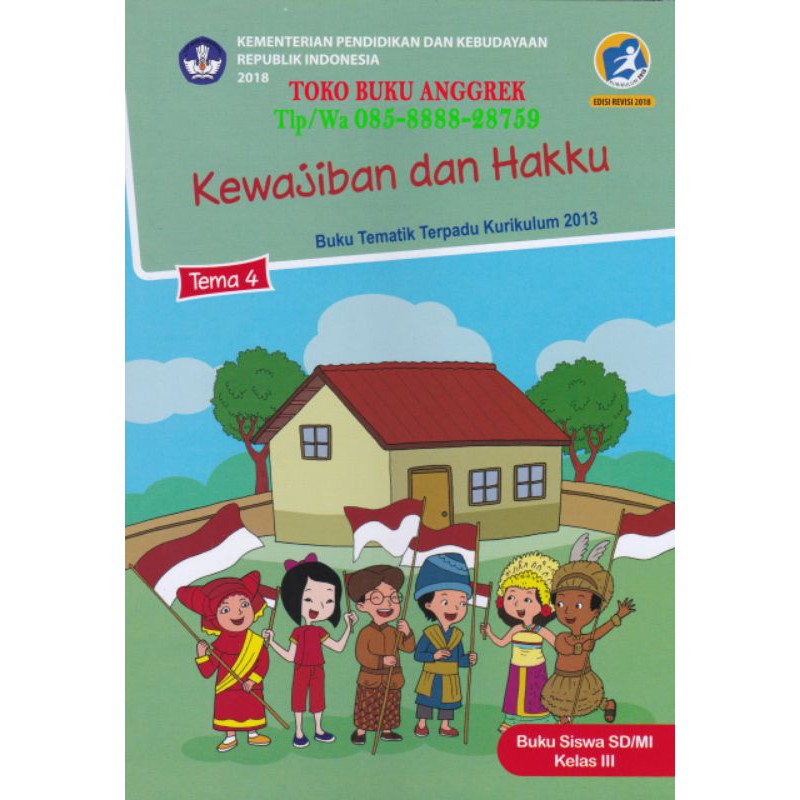 Buku Kelas 3 Tema 4