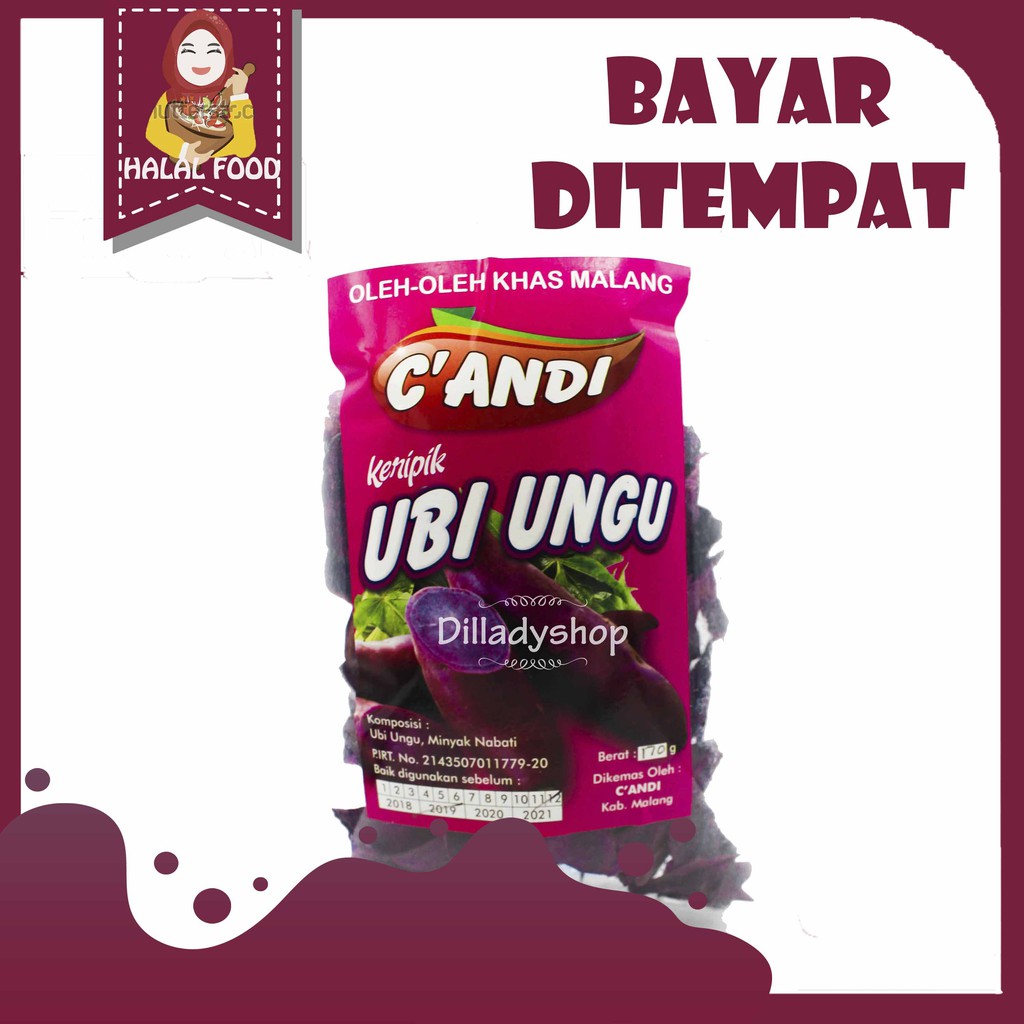 KERIPIK UBI UNGU / KRIPIK UBI UNGU | Shopee Indonesia