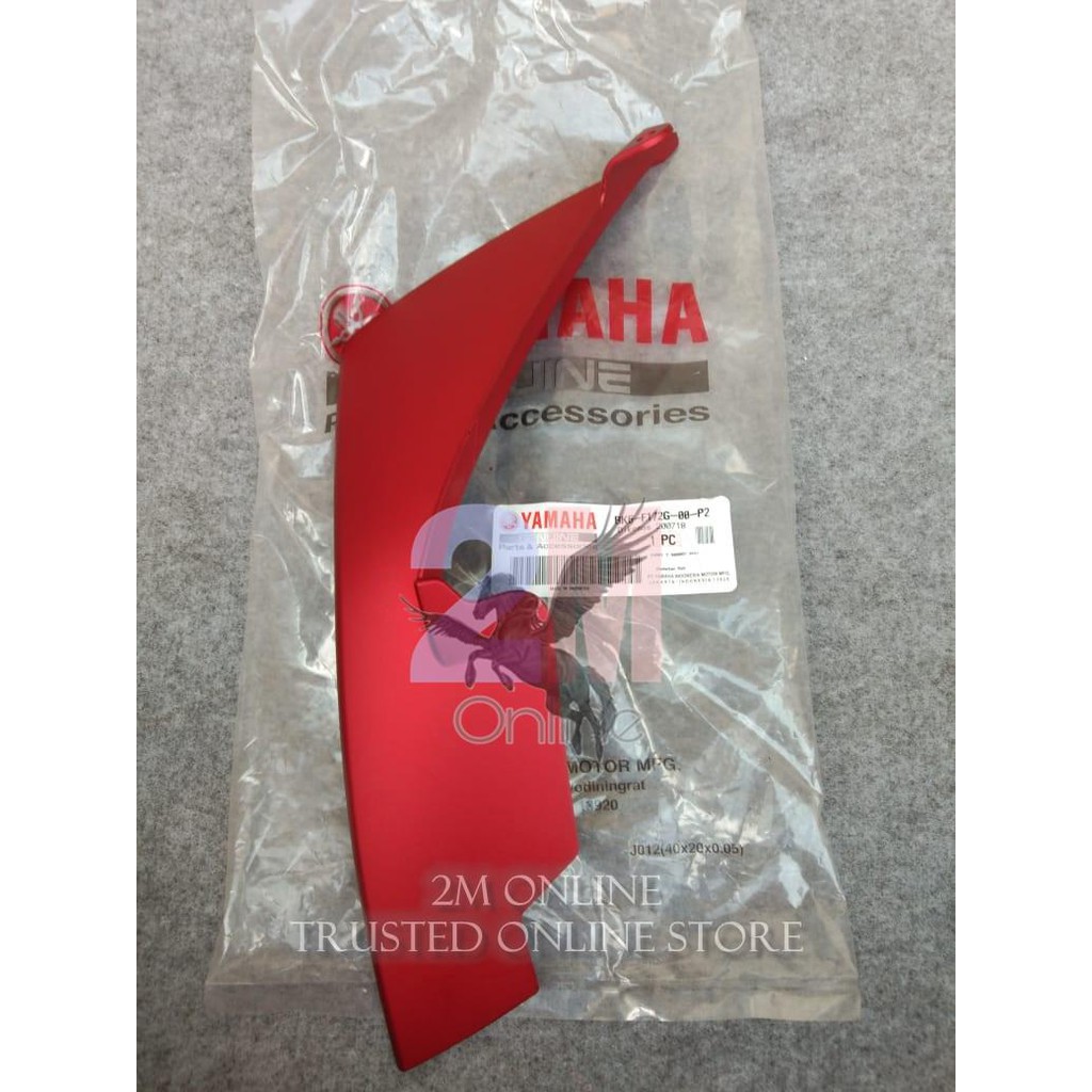 2m FAIRING R15 VVA PANEL KECIL KIRI MERAH DOFF ORI YGP BK6-F172H-00-P2
