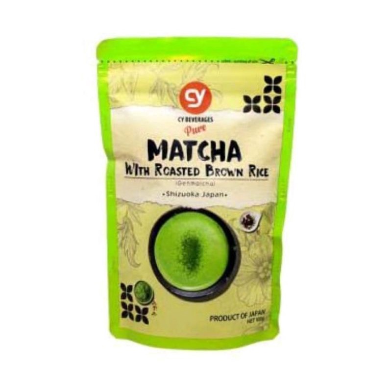 

Cy Genmaicha / Matcha With Roasted Brown Rice Powder 100gr