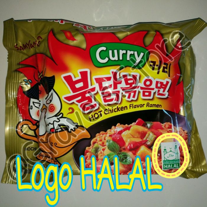 

TERMURAH Spesial Lebaran Makanan Korea Oppa Pasta Mie Samyang Ramen CURRY - LOGO HALAL