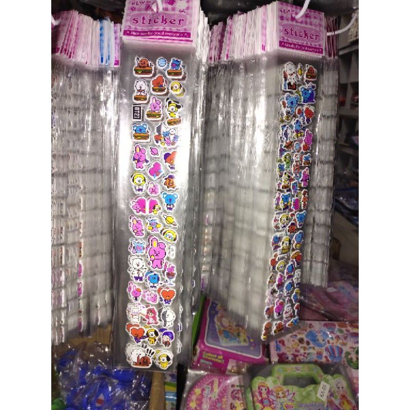 

10 pcs stiker panjang