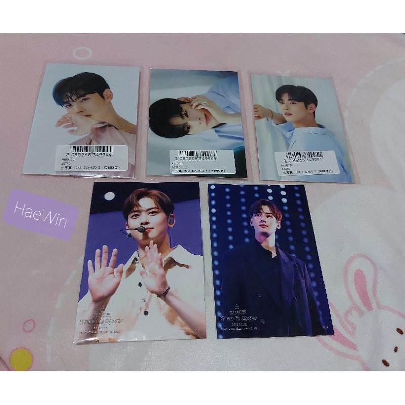 OFFICIAL L PHOTO CHA EUN WOO ASTRO JAPAN ROROHA & JAPAN FANPARTY (LIVE PHOTO)