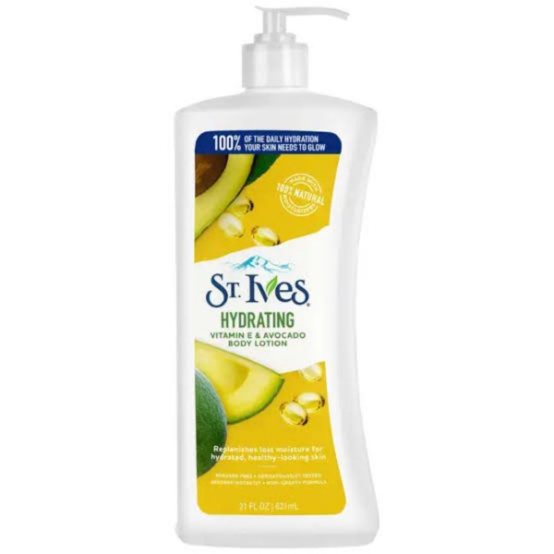 ST.IVES HYDRATING VITAMIN E &amp; AVOCADO BODY LOTION  400ml