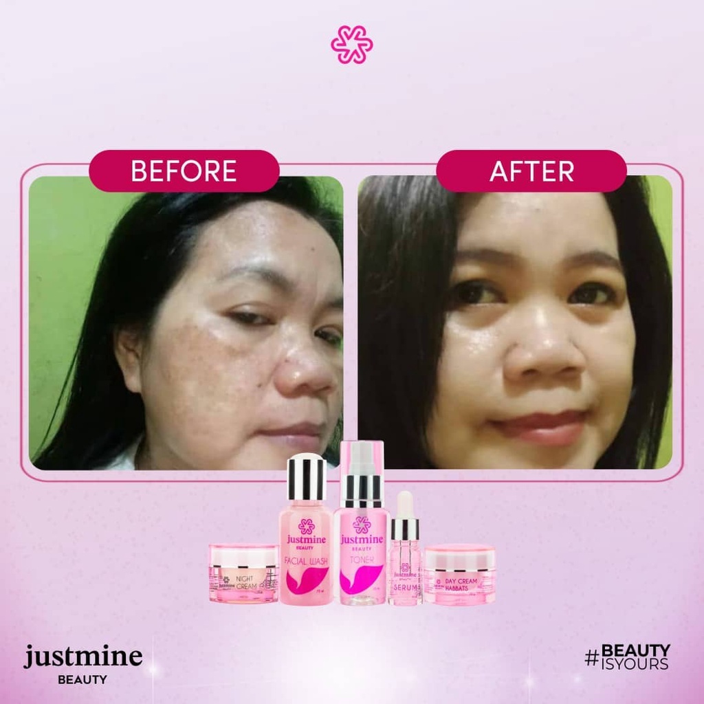 Justmine Beauty Skincare Paket Skincare isi 4 All Varian Series Untuk Semua Jenis Kulit