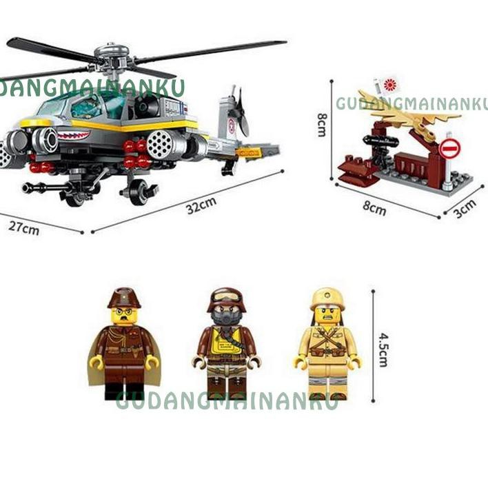 Promo✁ Lego Qman Enlighten 1719 Combat Zone Apache Ride ~