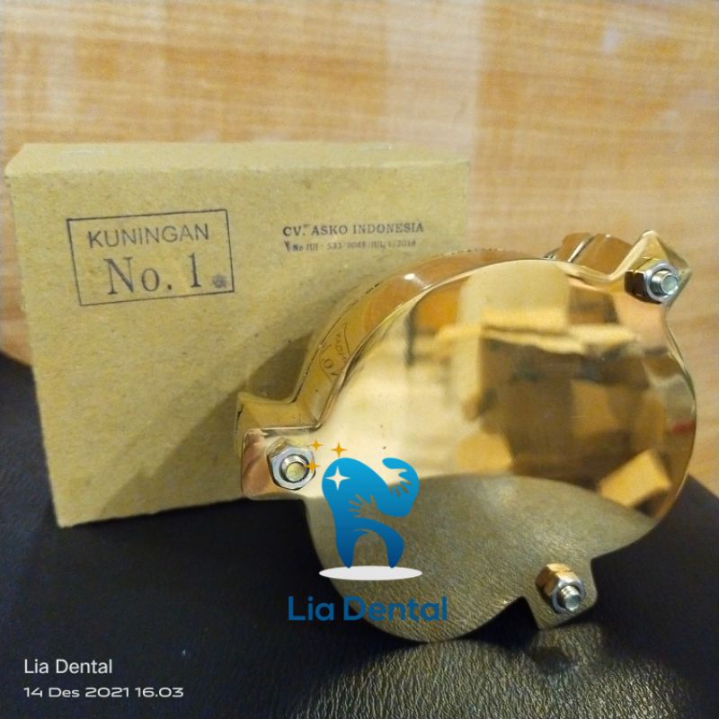 KUVET SKRUP KUNINGAN SIZE BESAR NO. 1