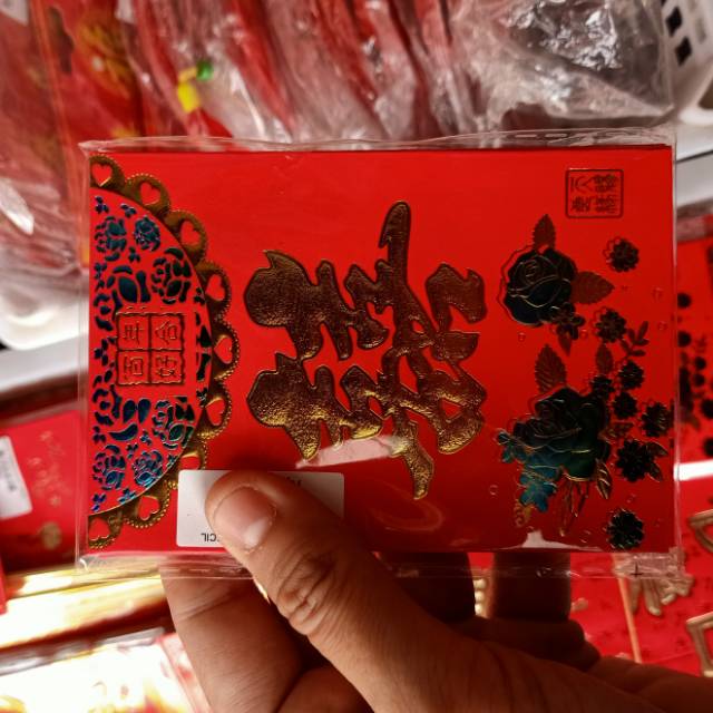 Angpau Angpao Ampau Ampao Pernikahan Xuang Xi Kecil Besar Jumbo