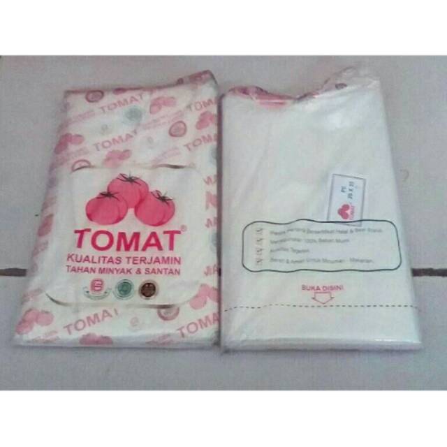 PLASTIK PE TOMAT 2 KG / PLASTIK TOMAT UK. 20 x 35