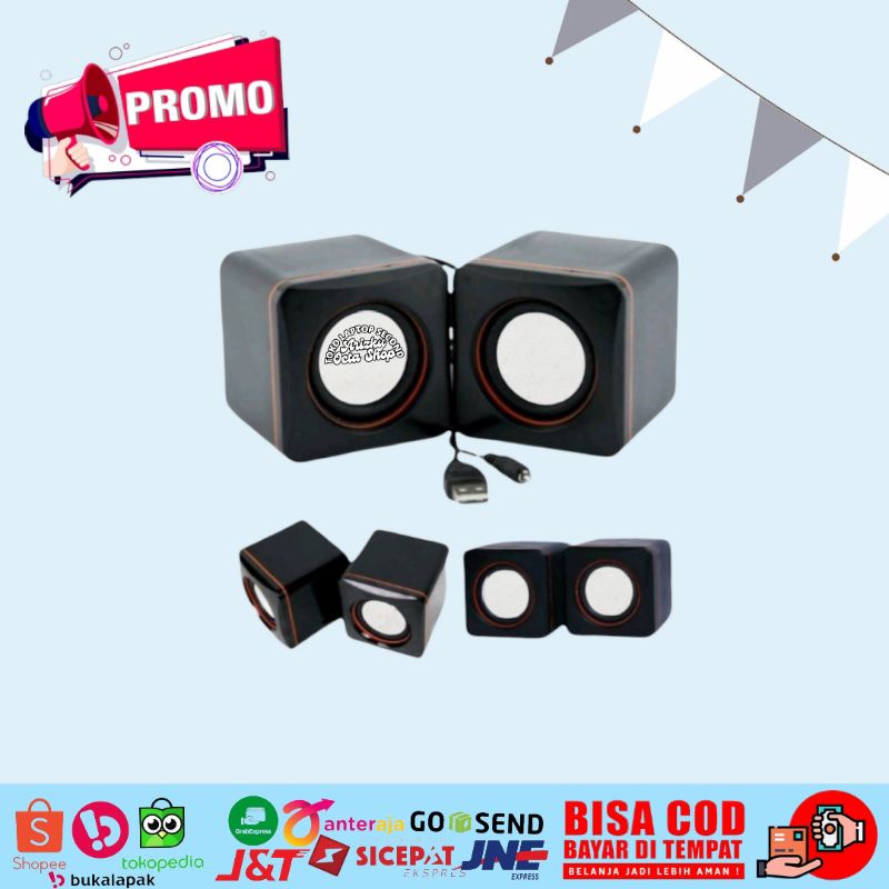 speaker external/speaker usb murah bisa untuk laptop-pc-komputer handphone