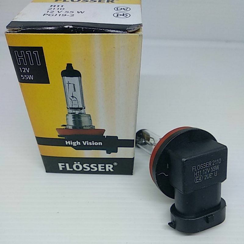 bohlam H11 12v 55w flosser