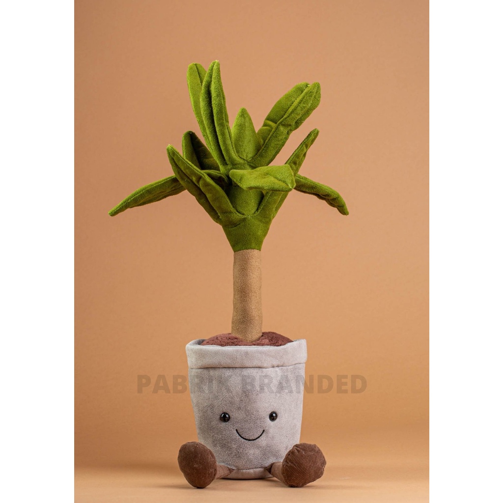 pabrik branded j3llycat Amuseable dragon tree plush Soft Toy pohon naga pot minuman makanan Sayuran 