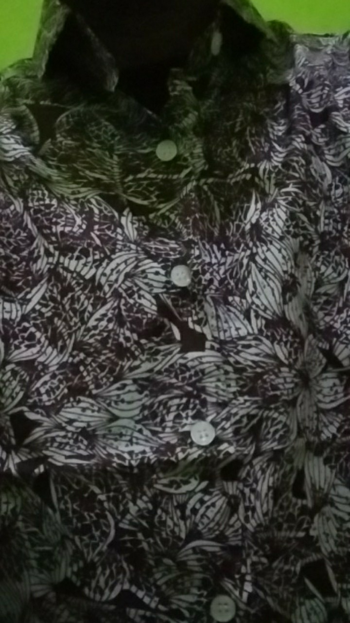 Kemeja Batik Pria Slim Fit Lengan Pendek Hem Batik Pria Slim Fit Cbs667