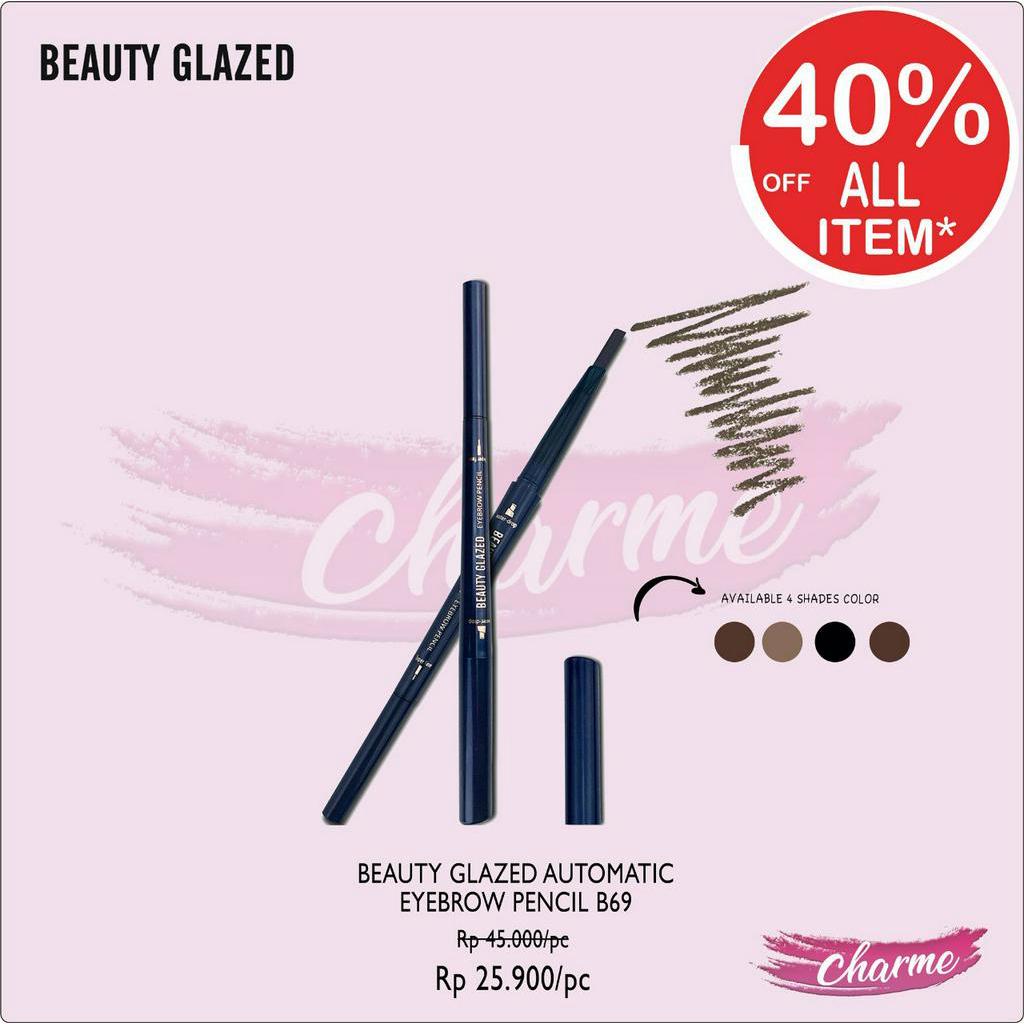 (READY &amp; ORI) Beauty Glazed Automatic Eyebrow Pencil Pensil Alis B69 B 69