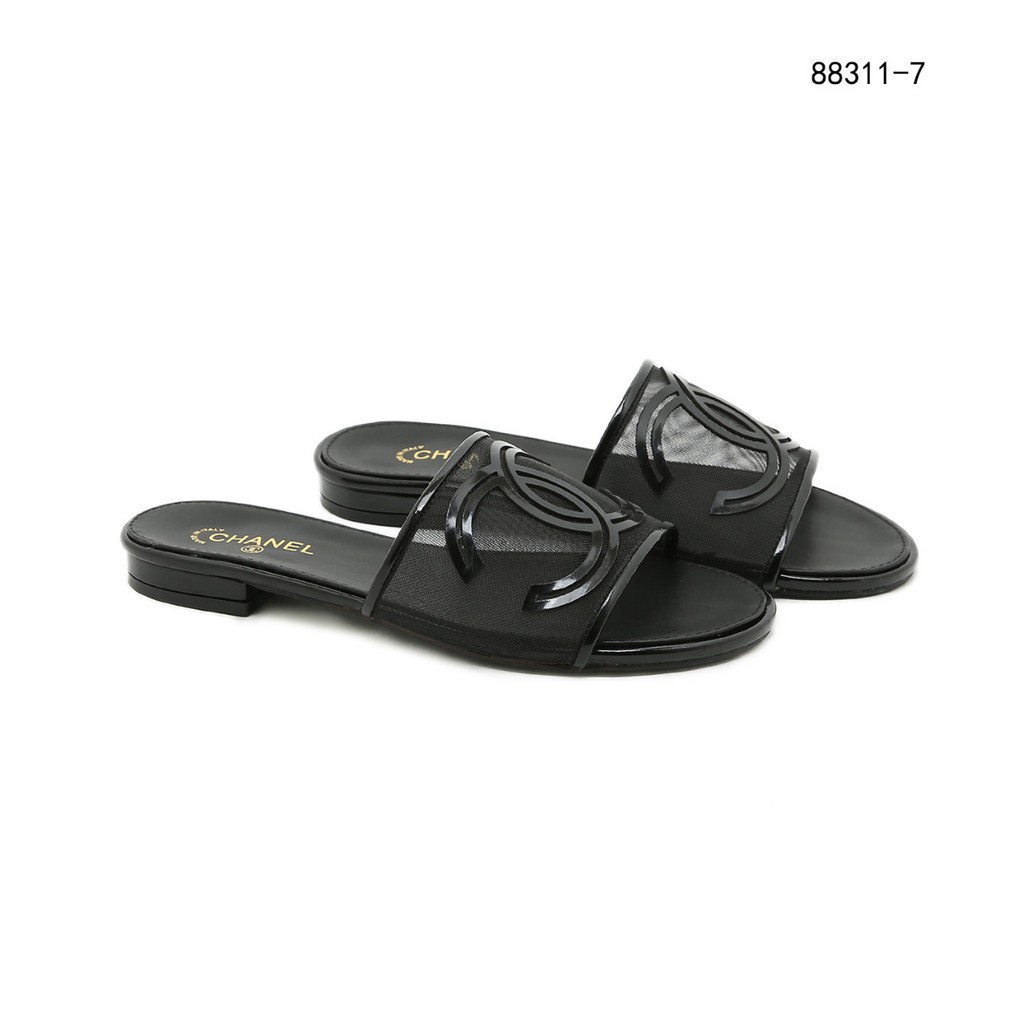 New Arrivall ! Best Seller Product !  Leather &amp; Mesh CC Slide Sandals 88311-7