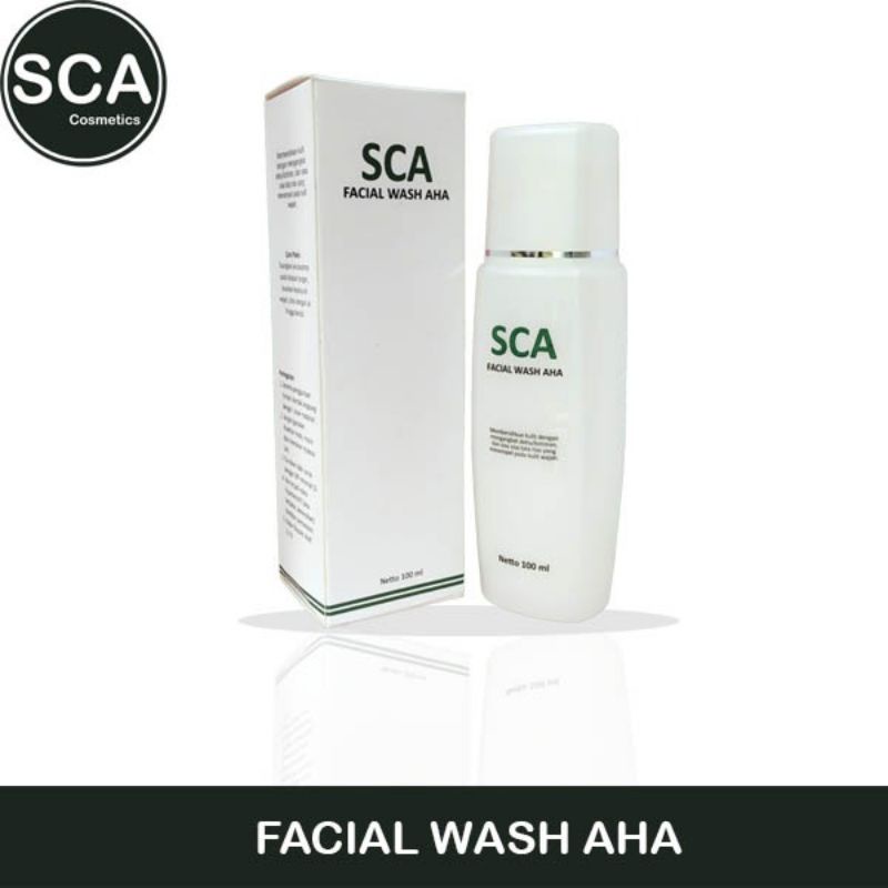 SCA Facial Wash AHA | SCA Facial Wash TTO