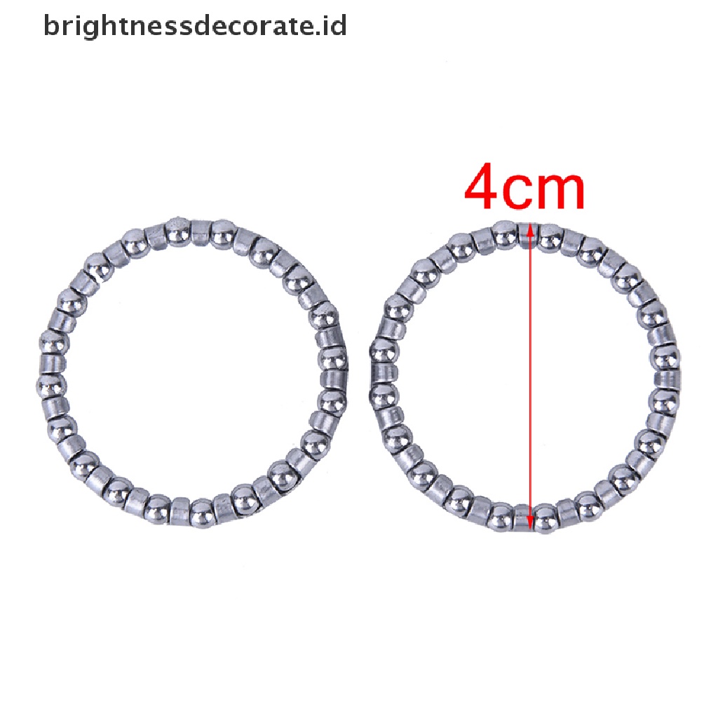 (Birth) 2pcs Ball Bearing Headset Sepeda Ukuran 4mm Dengan 20 Bola