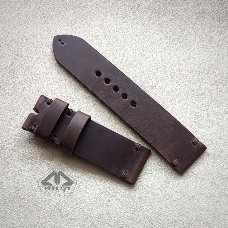 Tali jam kulit crazy horse / Strap jam kulit asli / tali jam kulit asli / tali kulit jam tangan