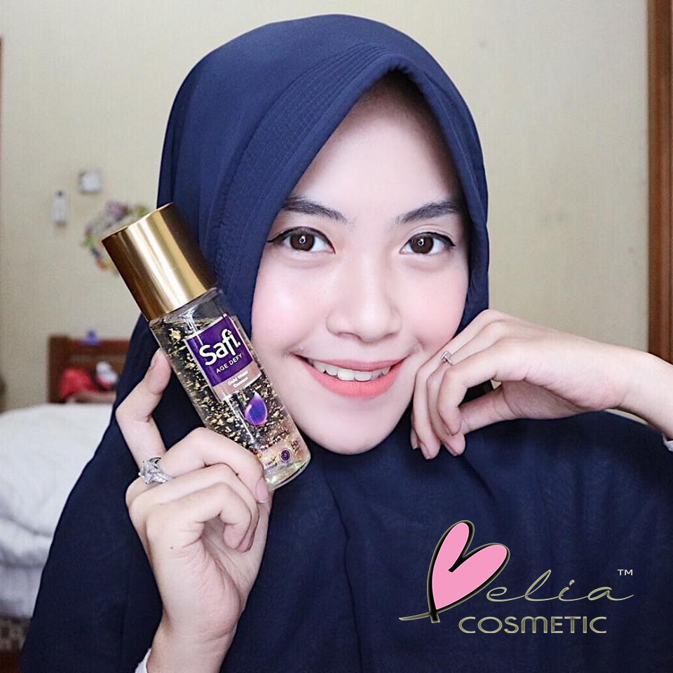 ❤ BELIA ❤ SAFI Age Defy Gold Water Essence 30 | 100 Halal BPOM 30ml 100ml Full size Travel size