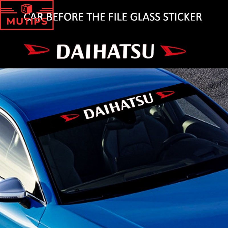 Daihatsu Stiker PVC Tahan Air Untuk Kaca Depanbelakang Mobil Rocky Taft Taruna Ayla Ceria Sigra Xenia Classy