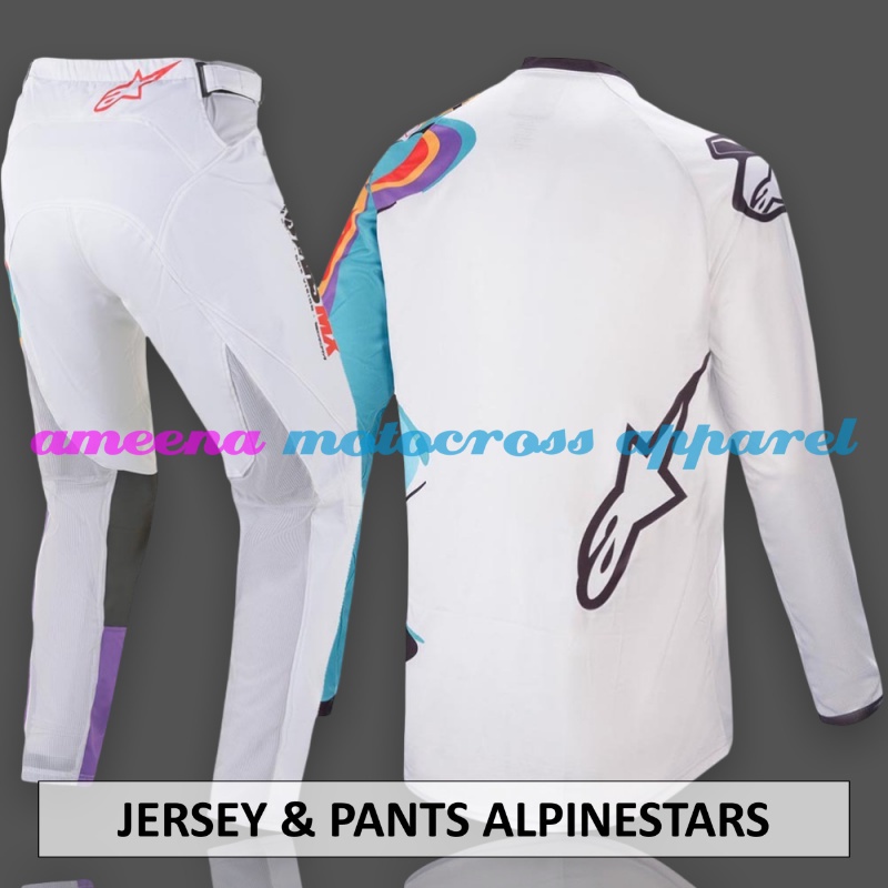 Jersey Custom Nama - Jerseyset Stelan - Jersey Celana Motocross - Jerseyset Stelan - Jersey Trail - Jersey Pants MX Adventure - Jersey Premium -AS028