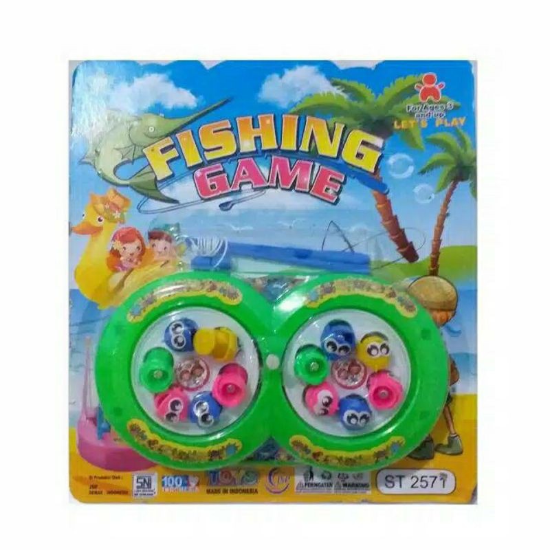 FISHING GAME / PANCING IKAN PANCINGAN ANAK 2 KOLAM