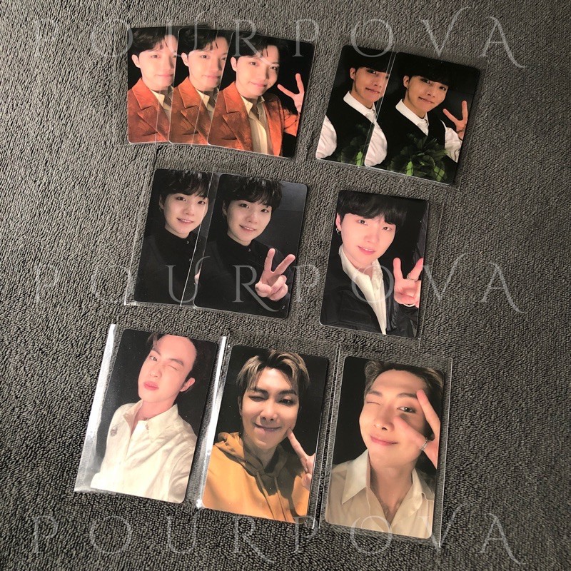 READY BTS PHOTOCARD PC LUCKY DRAW BE DELUXE OFFICIAL