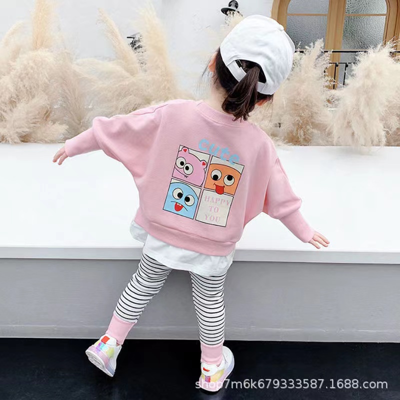 Setelan Anak Perempuan Motif Princess Pola Putri Premium Import