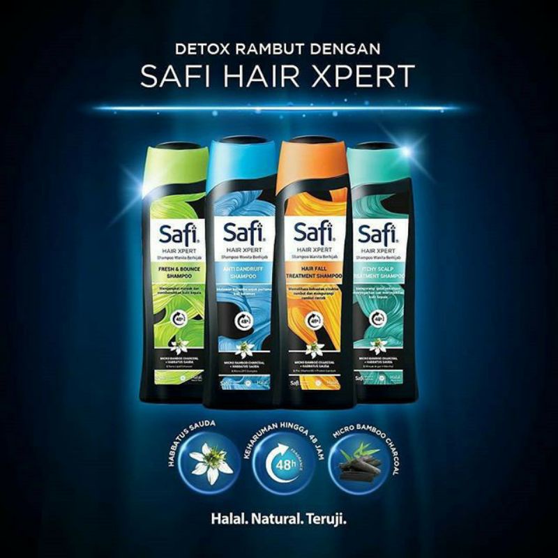 Safi Hair Xpert Shampoo 160mL l Conditioner l Parfume and Hair Mist Aromatic Lavender Rose 100mL